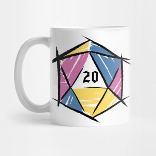 Pan Pride Dice Mug